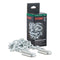 CURT 48" Safety Chain w/2 "S" Hooks - 2,000 lbs - Clear Zinc [80011]