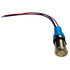 Bluewater 22mm Push Button Switch - OFF/ON/ON Nav/Anc Contact - Blue/Green/Red LED - 4' Lead [9059-3114-4]