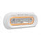 Black Oak Low Pro Marine Spreader Light - Flush Mount - White Housing - Amber LED [MLPS-FA]