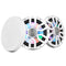 DS18 8" 2-Way Coaxial Marine Speakers w/Digital LED Lights  Bullet Tweeter - White - 175W, 4-Ohm [NXL-IQ8/WH]