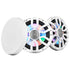 DS18 8" 2-Way Coaxial Marine Speakers w/Digital LED Lights  Bullet Tweeter - White - 175W, 4-Ohm [NXL-IQ8/WH]