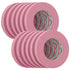 FrogTape CP 325 Medium-High Adhesion Masking Tape - 18MM x 55M x 12-Pack - Pink - Rated f/325F [106025]