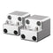 PTM Watersports Board Rack Mount - 4 Bolt - Silver - Pair [P13168-1400TEBCL]