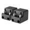 PTM Watersports Board Rack Mount - 4 Bolt - Black - Pair [P13168-1400TEBBK]