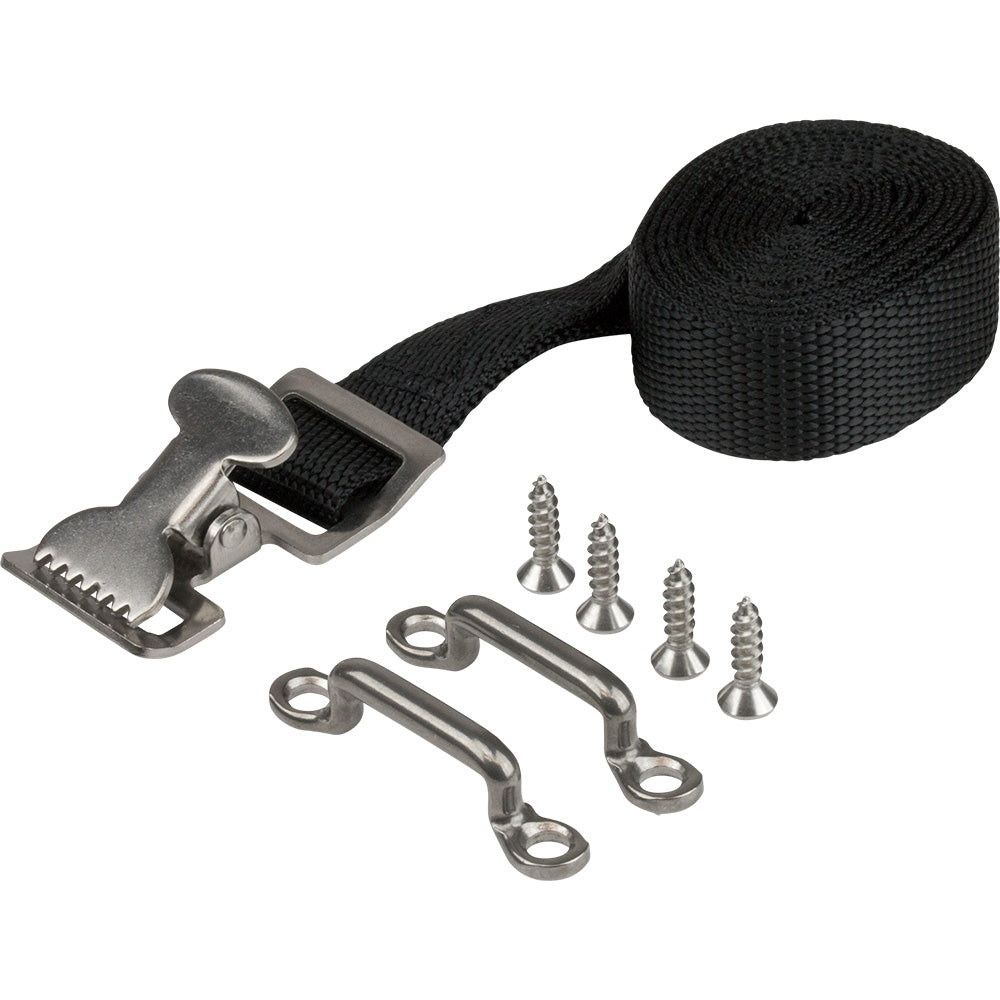Sea-Dog Gas Tank Strap - Nylon Webbing/304 Stainless Steel - 72