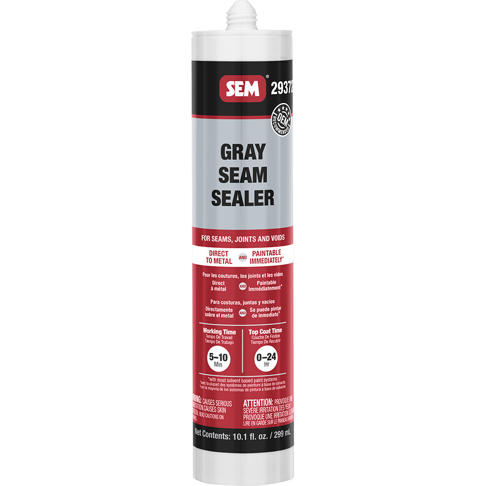SEM 1K Seam Sealer - 10.1oz Tube - Grey [29372]