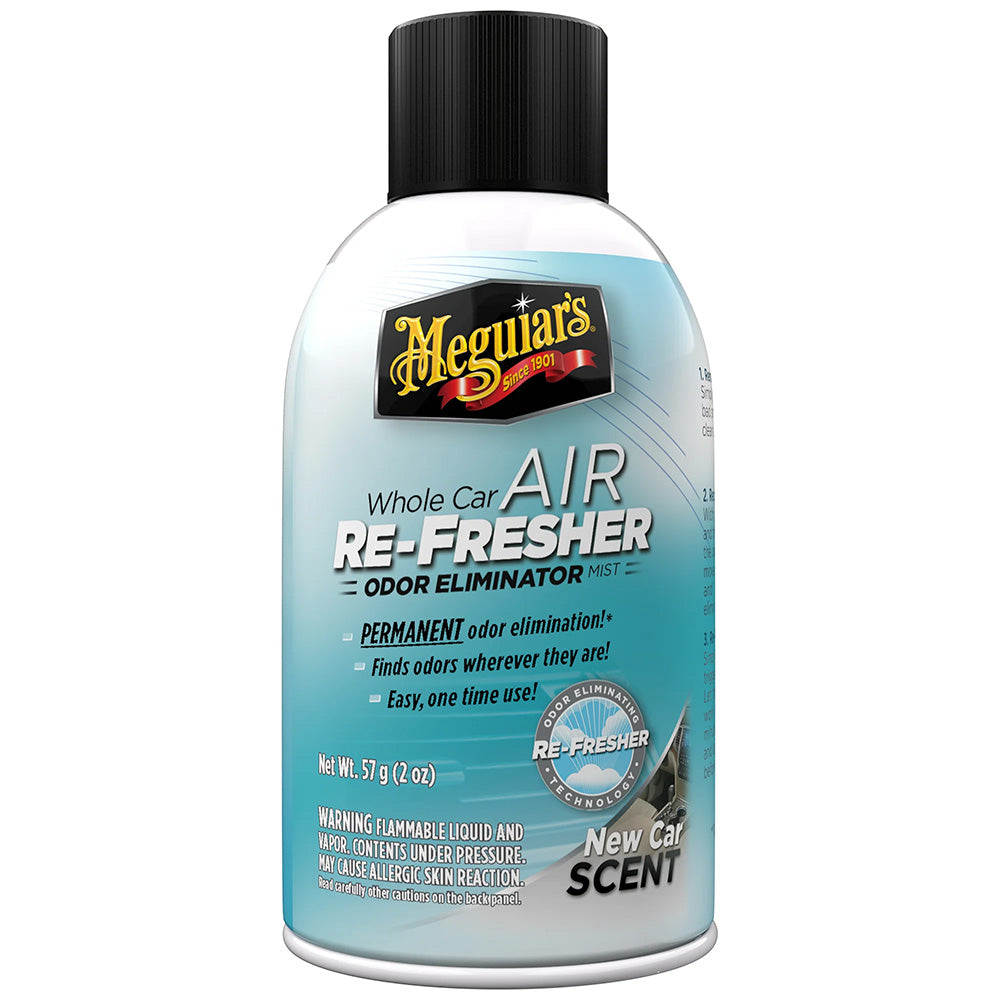 Meguiar's Whole Car Air Refresher Odor Eliminator - New Car Scent [G16402]