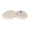 RUPES Velcro Waffle Ultra-Fine Polishing Foam Pad f/Rotary Polishers 90mm - White [9.WF90S]