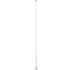 Scout 5' White VHF Antenna 3dB Lift  Lay Mount w/5M RG-58 [PF AN NVHF00005]