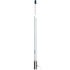 Scout 8' White VHF Antenna 6dB Stainless Steel Ferrule w/5M RG-58 Coax Includes PL-259 KS-42 [PF AN NVHF00007T]