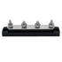 Bluewater Common Stud Busbar 4 Gang - Black [312303-B-020]
