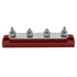 Bluewater Common Stud Busbar 4 Gang - Red [312303-B-025]