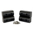 Caliber BunkWrap End Cap 2x4" Black Accessory Kit w/Stainless Steel Hardware *4-Pack [23051-BK]