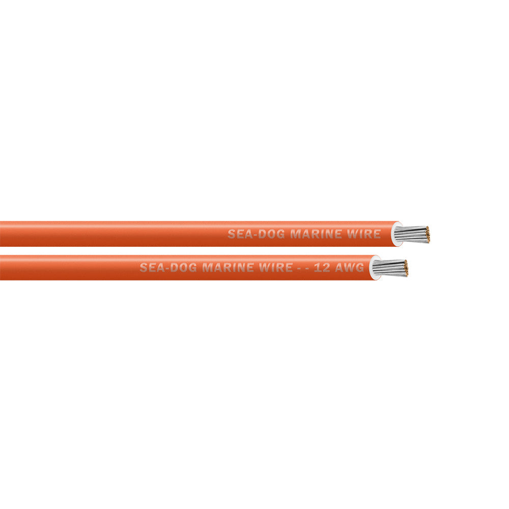 Sea-Dog 12 AWG Orange Primary Wire - 100' [8012082]