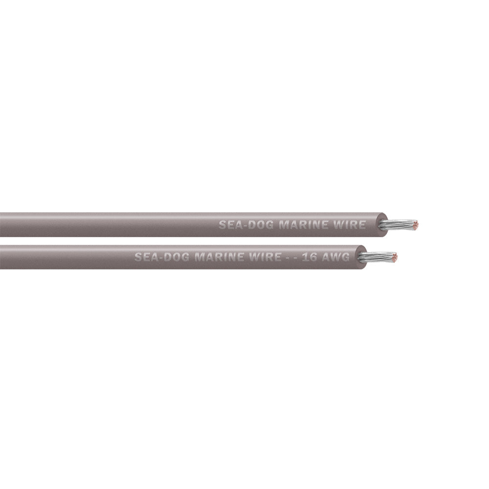 Sea-Dog 16 AWG Grey Primary Wire - 500' [8016117]