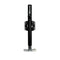 Powerwinch Select Series Jack - 2500lb, Bolt-On, Flat Plate, Carbon Black [21400-J-2500-BF-B-R]