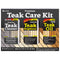 Star brite Premium Teak Care Kit - Step 1, Step 2,  Step 3 - 16 oz [81216]