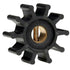 Jabsco Impeller Kit - Neoprene - 10 Blade - 2" Diameter x 7/8" Wide - Slotted Shaft Pin Drive - Brass Insert - 15/32" Shaft Diameter [18653-0001-P]