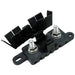 Egis Mega Fuse Block M8 Stainless Self-Locking Hardware w/Black Cover [3820]