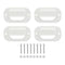 HEISE Rock Light White Cover *4-Pack [HE-RLC-4W]