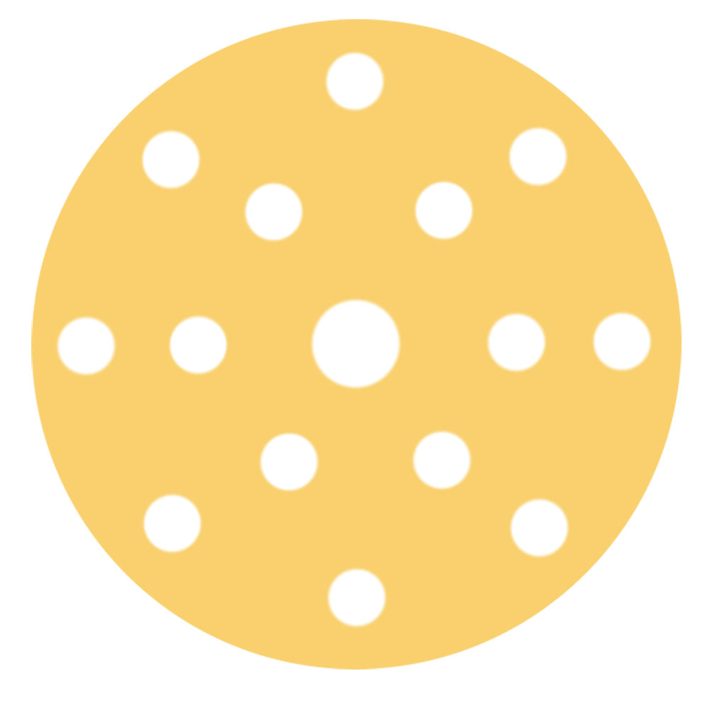 RUPES MULTIPURPOSE Paper Abrasive Discs 150MM (6