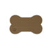 SeaDek Dog Bowl Mat - Cappuccino/Black - Small - 12" x 21" [62713-91090]