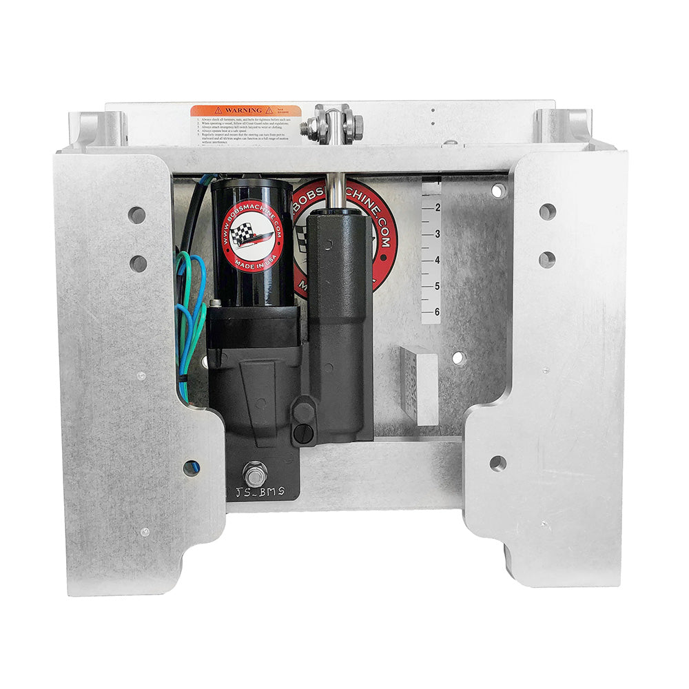 Bob's Machine 6 Extreme Gen 3 Action Series Jack Plate - Silver [100-606005-NOPC-NOSPN-NG]