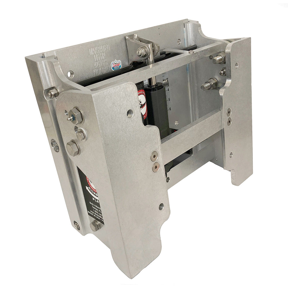 Bob's Machine 6 Hydraulic Action Series Kick-Back Jac - Silver [100-105100-NOPC]