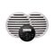 Aquatic AV GS2 Gauge Stereo  Pair of EC651 6.5" White Speakers [CK303]