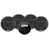 Aquatic AV GS2 Gauge Stereo  2 Pairs of EC652 6.5" Black Speakers [CK306]