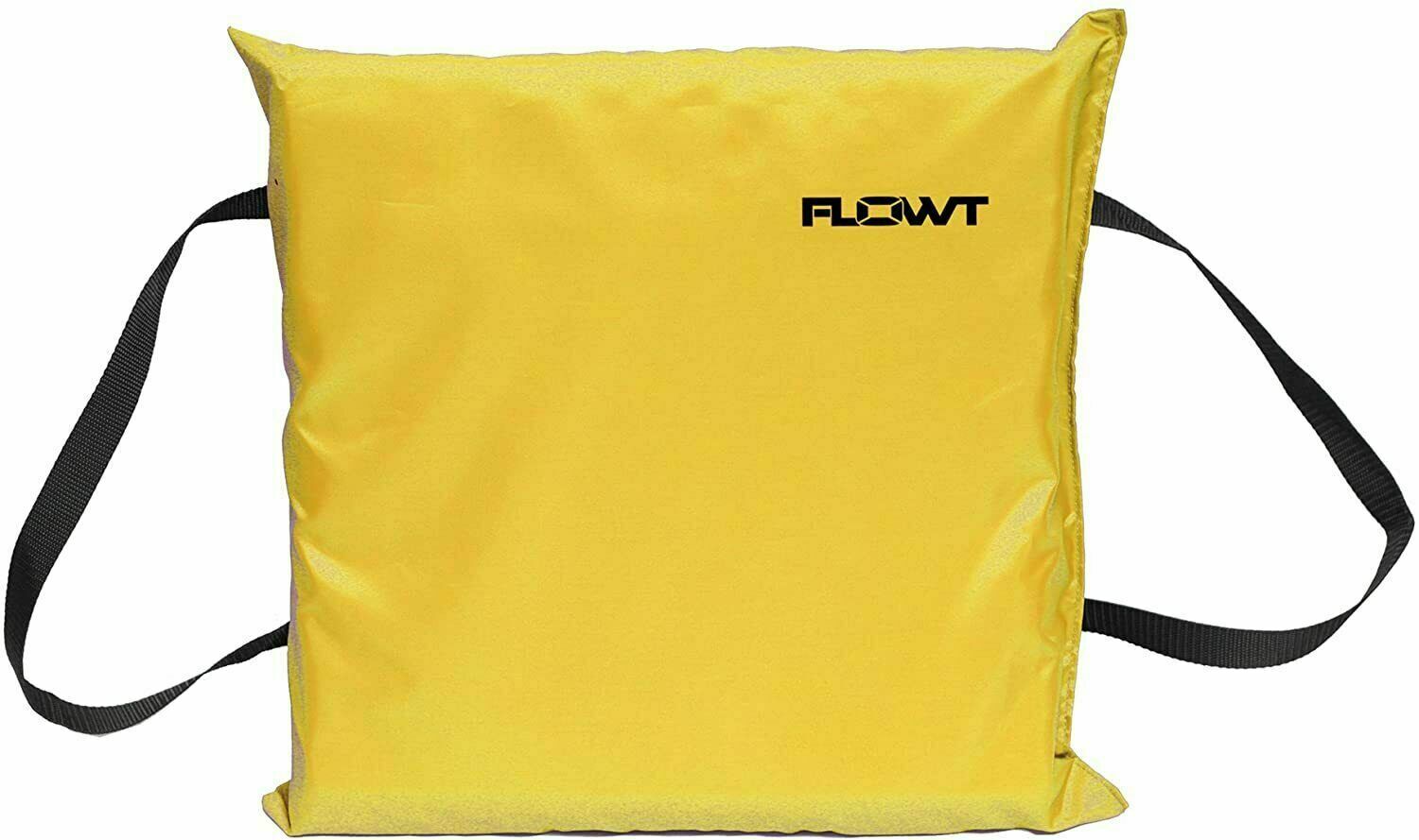 Flowt Type IV Throwable Flotation, Foam Cushion, USCG Approved - Yellow