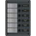 Blue Sea 8053 Slate Grey - 6 Position - Vertical [8053]