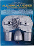 MERCRUISER BRAVO III ANODE KIT (MARTYR ANODES)