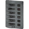 Blue Sea 4306 WeatherDeck Water Resistant Fuse Panel - 6 Position - Grey [4306]