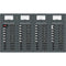Blue Sea 8095 AC Main +8 Positions / DC Main +29 Positions Toggle Circuit Breaker Panel   (White Switches) [8095]