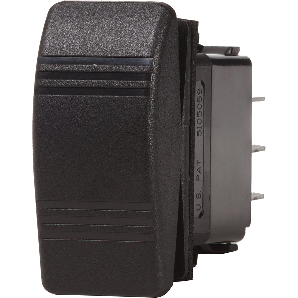 Blue Sea 8292 Water Resistant Contura III Switch - OFF-(ON) - Black [8292]