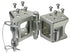 HIGH PERFORMANCE BOLT ON FOLD-AWAY&trade; HINGE KIT (FULTON PRODUCTS)