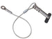TETHERED 1/4" SPRING-LOADED CLEVIS PIN (ATTWOOD MARINE)