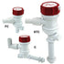 Rule 401C Tournament Series Livewell Aerator Pump - 500 GPH, Angled Inlet, Removable Cartridge