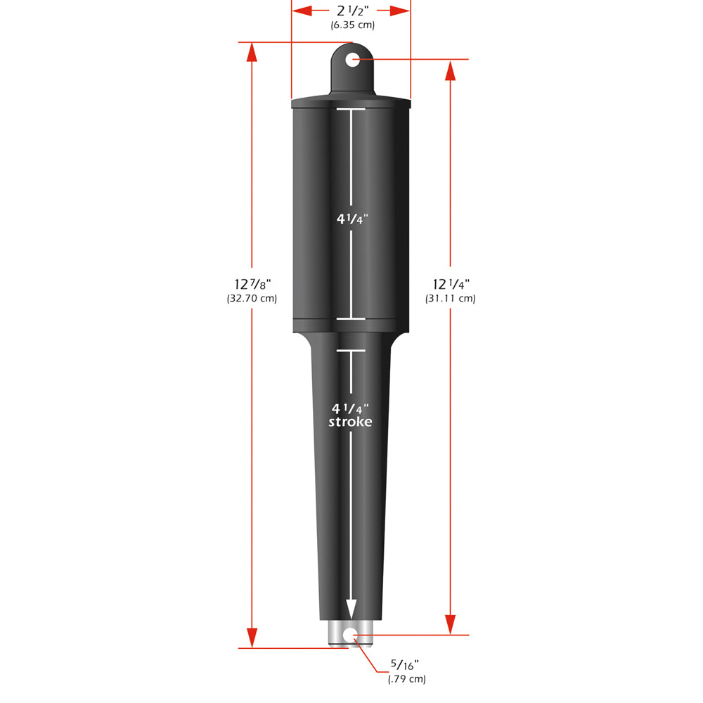 Lenco 102XD Extreme Duty Actuator - 24V - 4-1/4