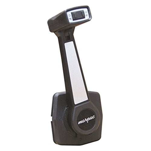 Marpac Remote Control Box Shifter Side Mount with Trim Switch - For Johnson, Evinrude, Crusader, Mercruiser, Ford, Pleasurecraft, OMC, Volvo - 314295-111-1  Tags: