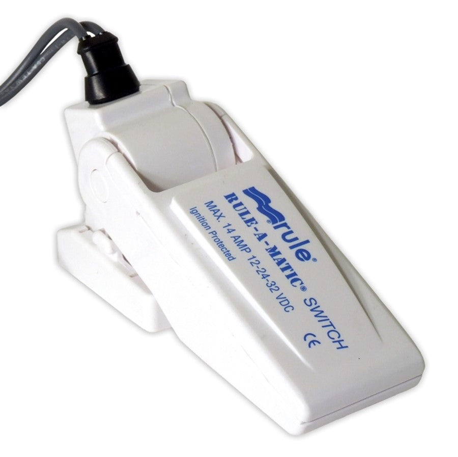 Rule-A-Matic Float Switch For Bilge Pumps Mercury-Free 12V 24V New