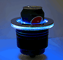 LIVORSI LED Lighted Beverage Holders, LED DRINK HOLDER LBHGR GREEN