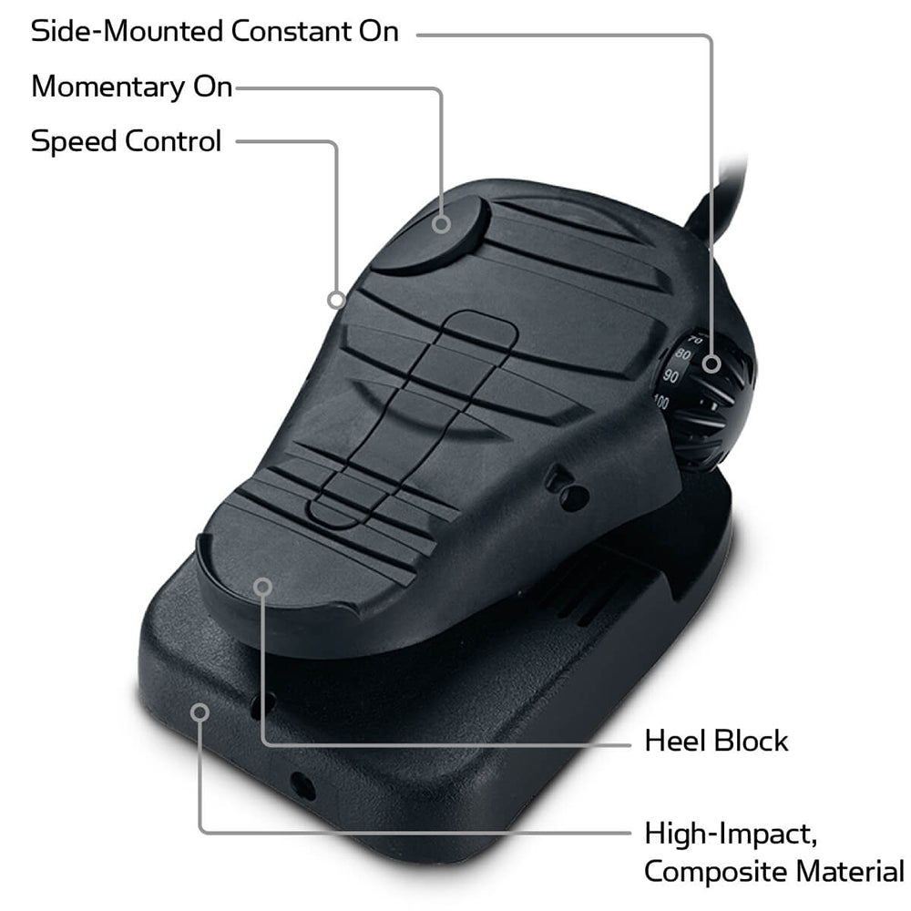 Minn Kota Edge 45 - Latch  Door - Foot Control - 12V-45lb-45