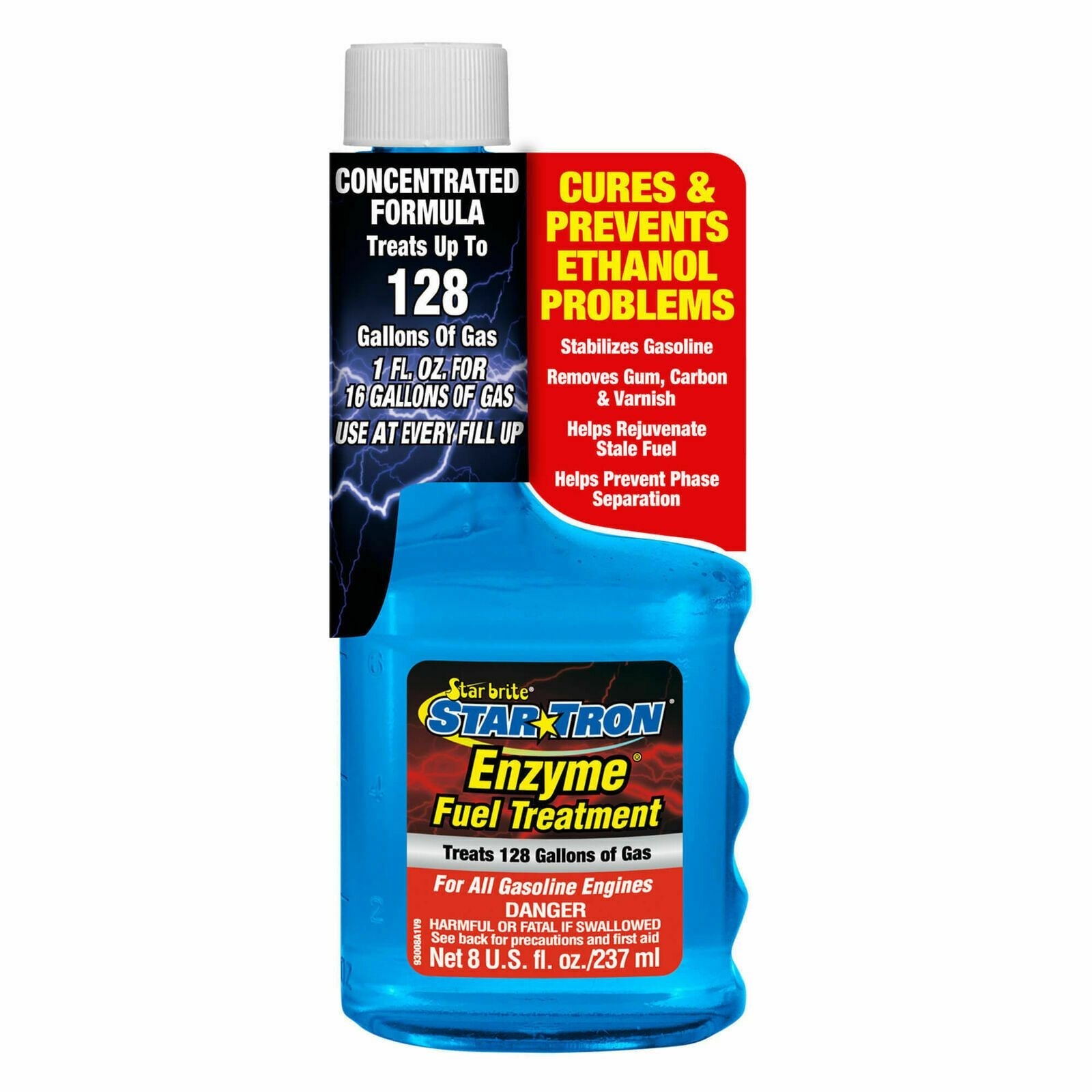 Star Brite  StarTron Gasoline FUEL Additive 8 oz 93008