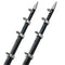 TACO 15' Telescopic Outrigger Poles HD 1-1/2" - Black/Silver [OT-0542BKA15-HD]