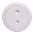 Beckson 6" Smooth Center Screw-Out Deck Plate - White [DP60-W]