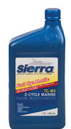 FULL SYNTHETIC TC-W3 2-STROKE OUTBOARD OIL (SIERRA)  	18-9540-3