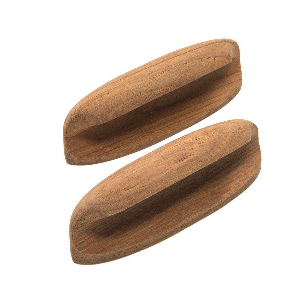 Whitecap Teak Oval Drawer Pull - 4