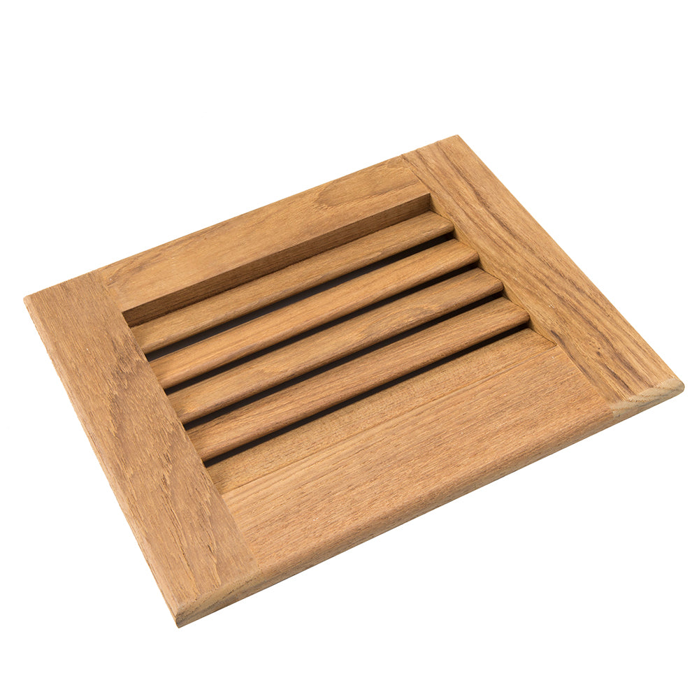 Whitecap Teak Louvered Insert - 7-1/2